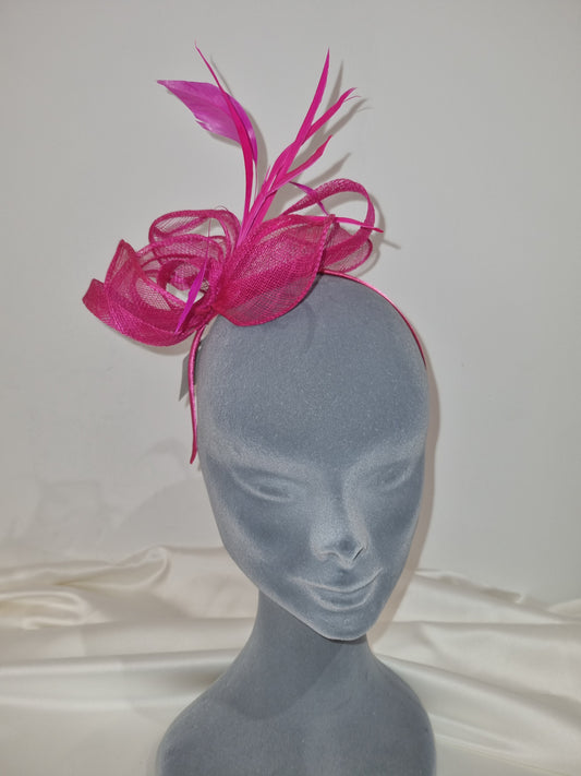 Cerise Fascinator