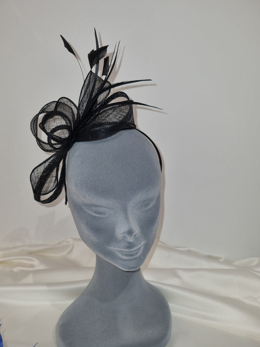 Black Fascinator