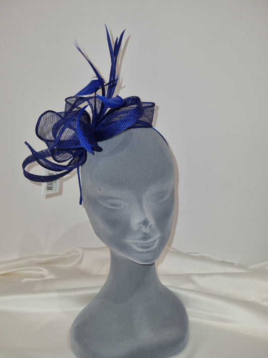 Royal Blue Fascinator