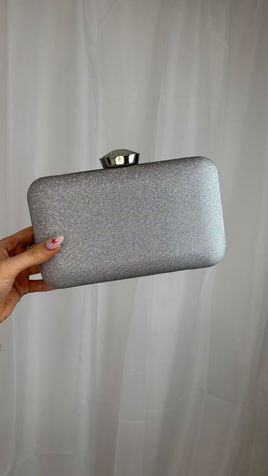 Clutch Bag Silver