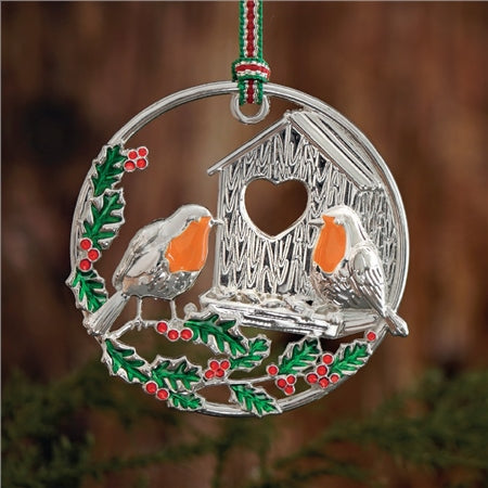 Newbridge Silverware Robin Hanging Tree Decoration