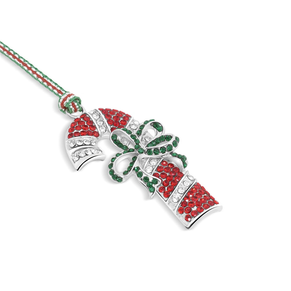 Newbridge Silverware Candy Cane Christmas Tree Decoration