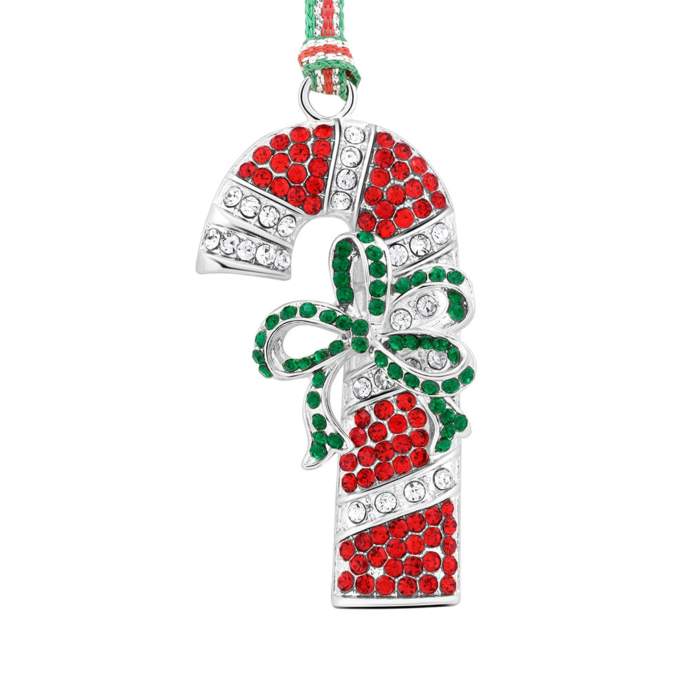 Newbridge Silverware Candy Cane Christmas Tree Decoration