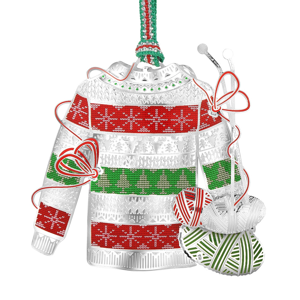 Newbridge Silverware Christmas Sweater Tree Decoration