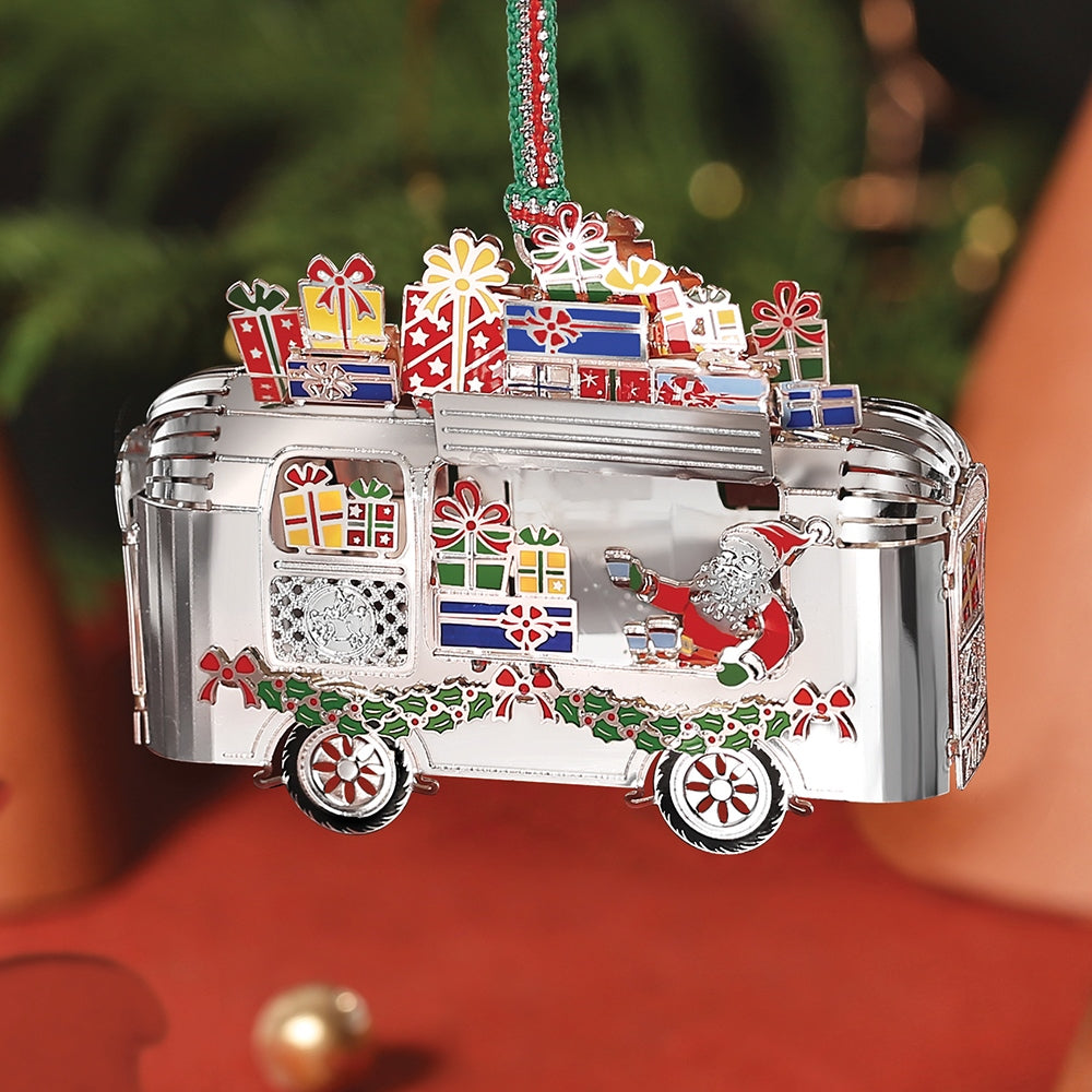 Newbridge Silverware Coffee Van Christmas Tree Decoration