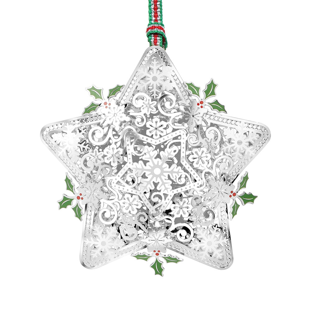 Newbridge Silverware Ornate Christmas Tree Decoration