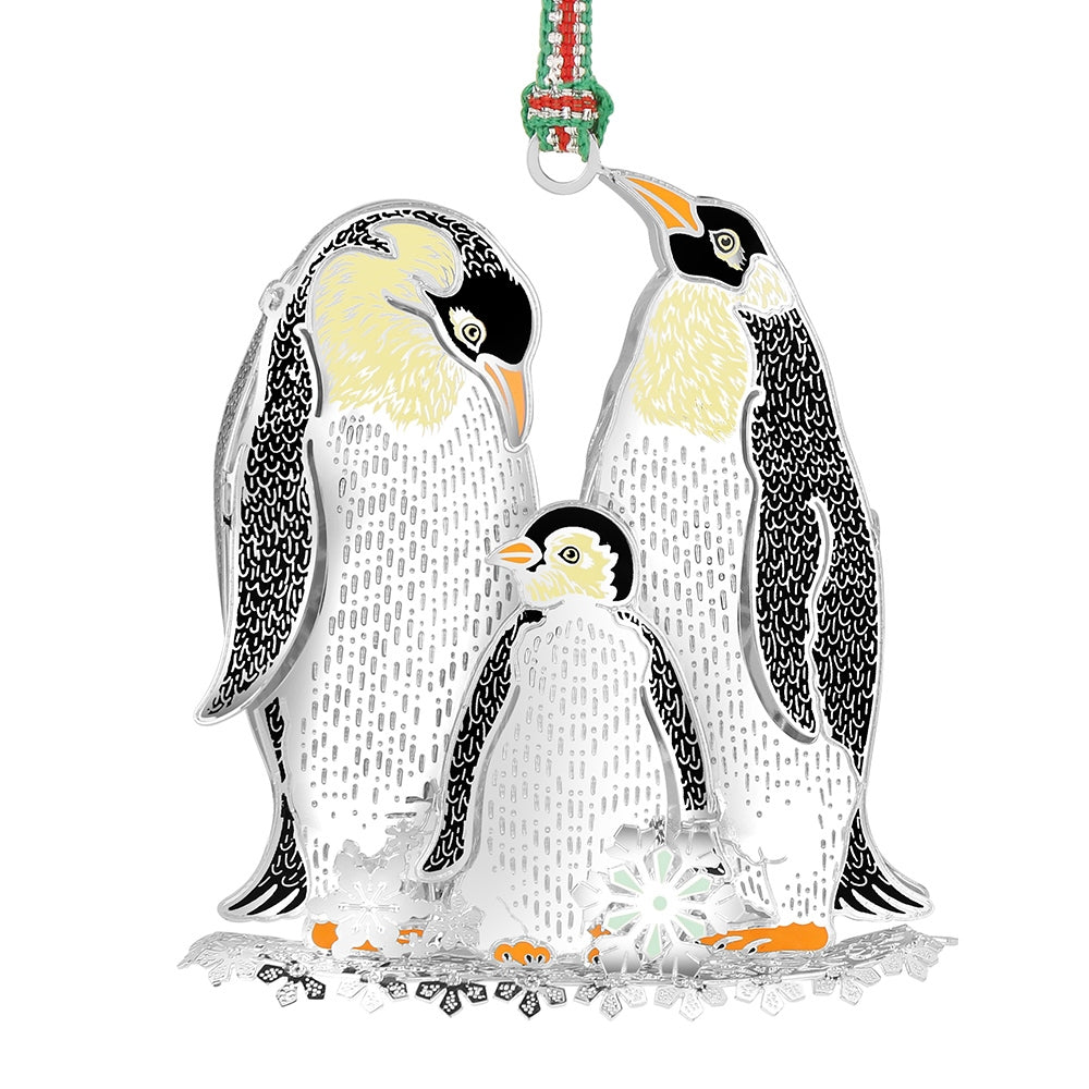 Newbridge Silverware Penguin Family Christmas Tree Decoration