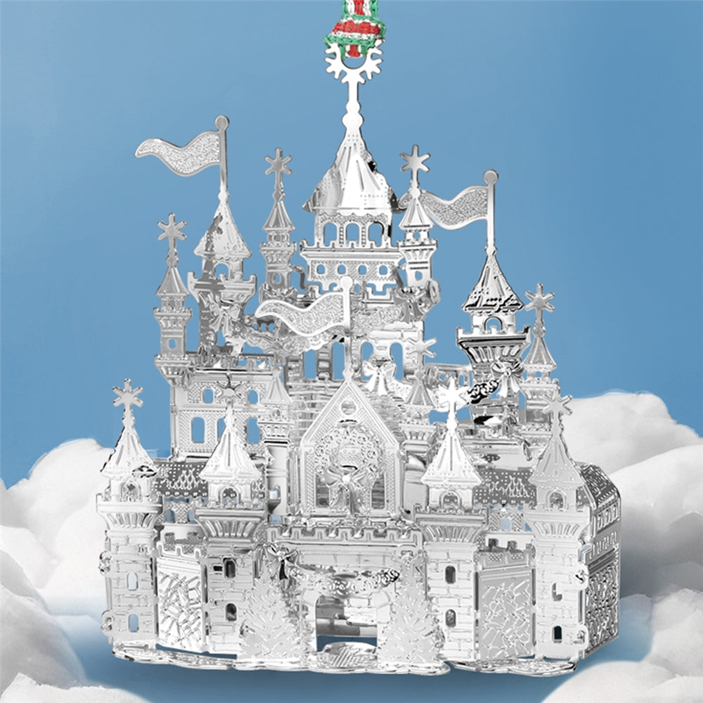 Newbridge Silverware Castle Christmas Tree Decoration