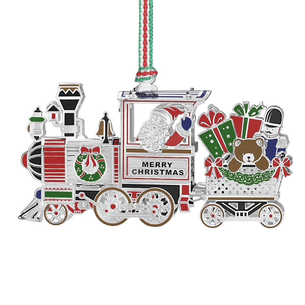 Newbridge Silverware Santa Train Carriage Tree Decoration