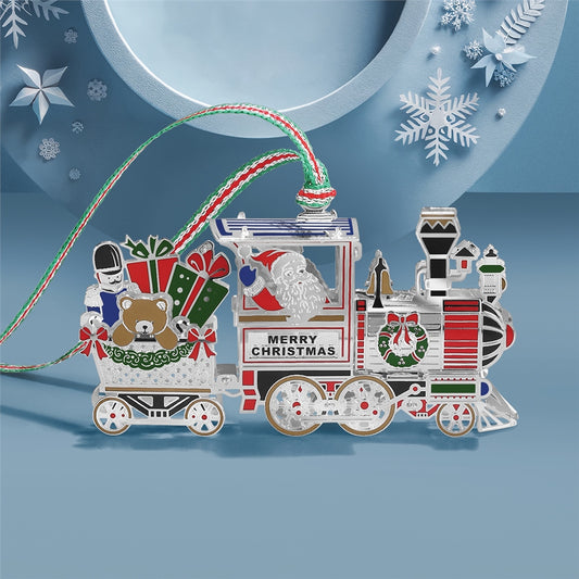 Newbridge Silverware Santa Train Carriage Tree Decoration