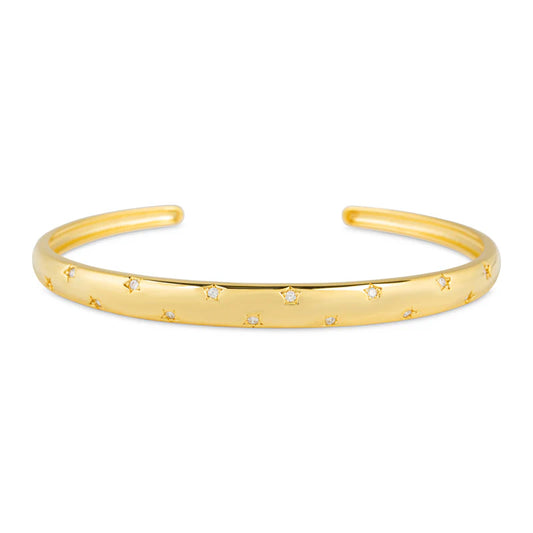 GT Starry Night Gold Bangle Bracelet