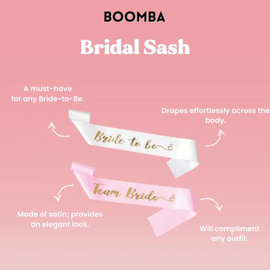 Team Bride Sash