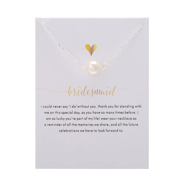 Bridesmaid Necklace