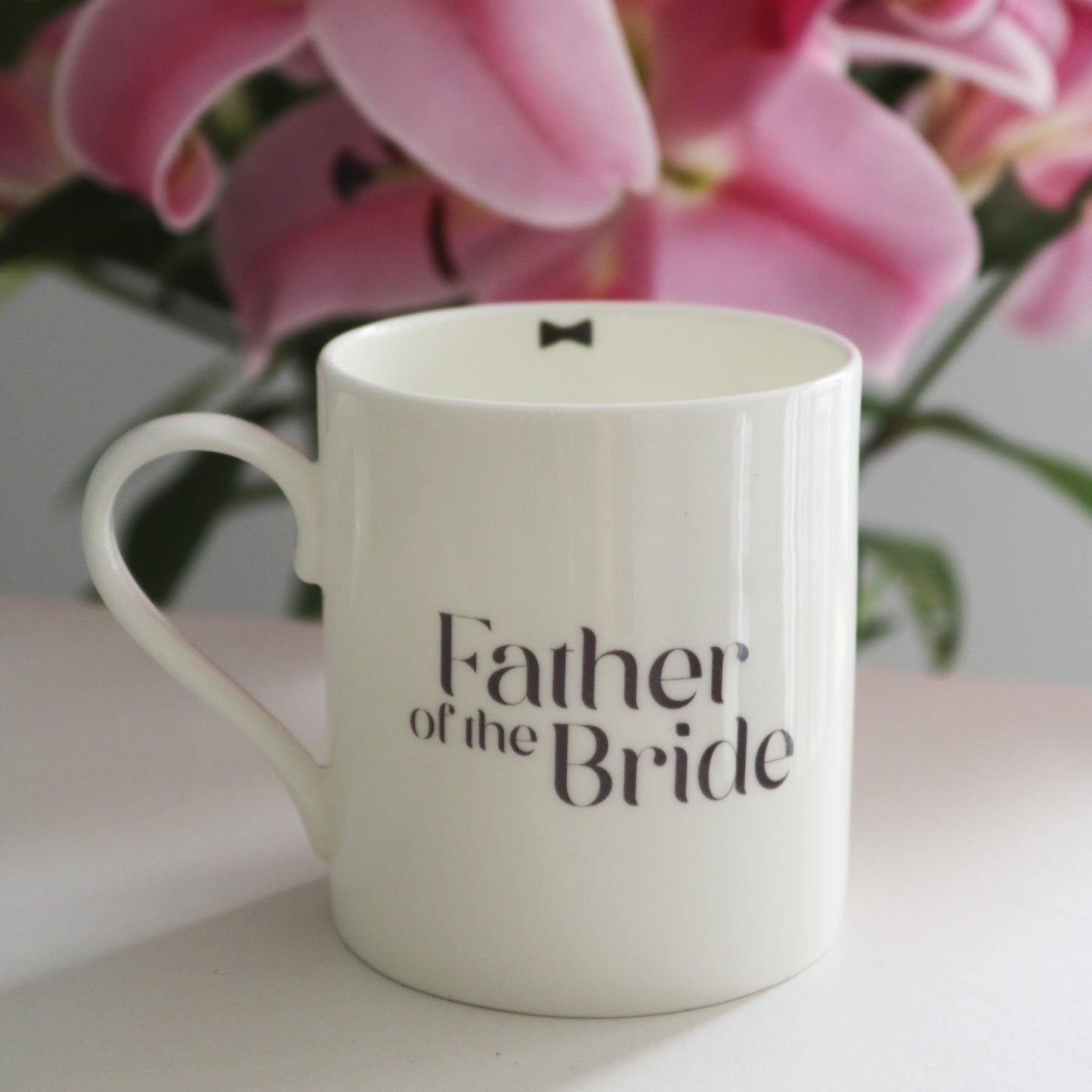 Father of the Bride fine china mug