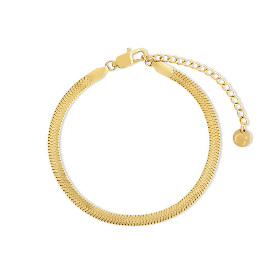 GT Snake Chain Gold Bracelet