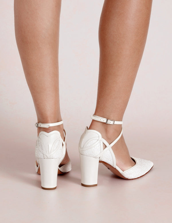 Charlotte Mills Meg Wide Fit Bridal Shoes