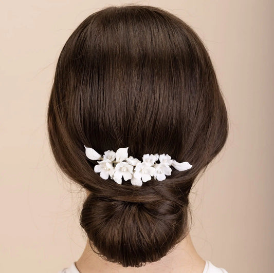 Perfect Bridal Flower Hair Comb