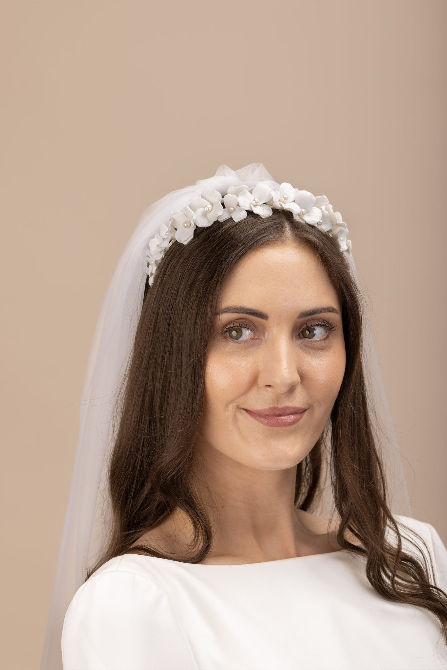 Perfect Bridal Flower Tiara