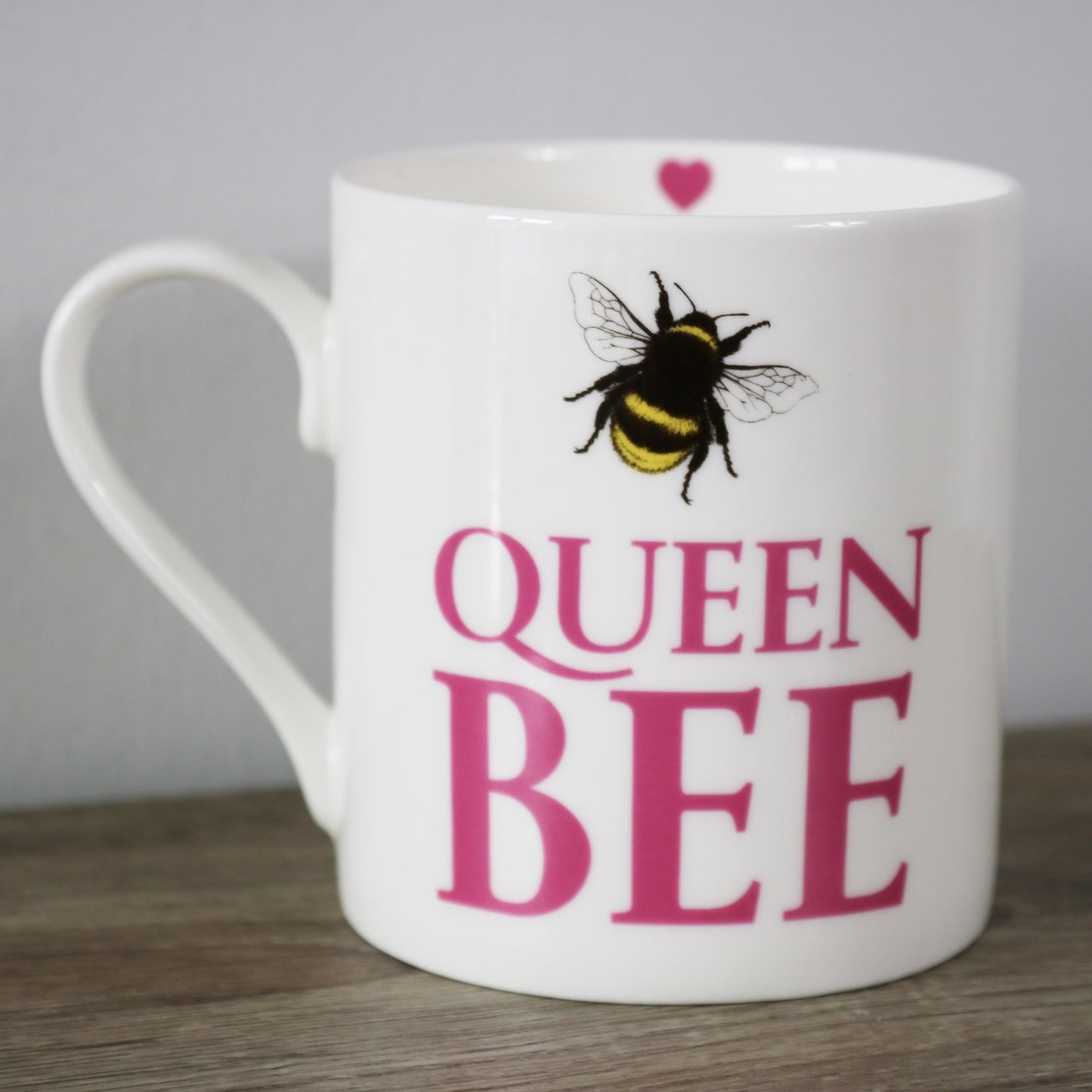 Queen Bee fine china mug