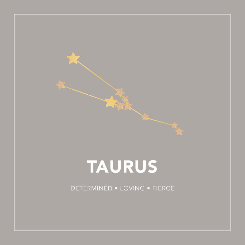 GT Taurus Zodiac Constellation necklace