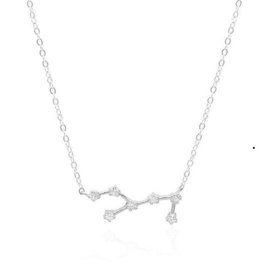 GT Constellation Necklace in Silver Virgo