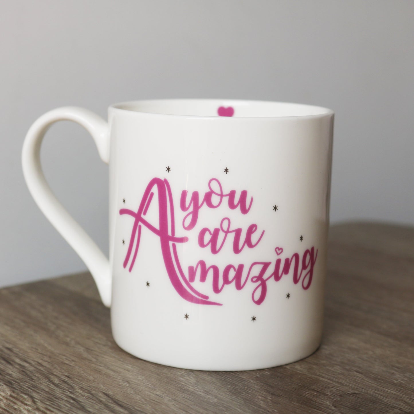 You are Amazing fine china mug