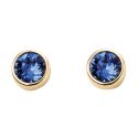 GKO Crystal Birthstone Earrings Sapphire (September)