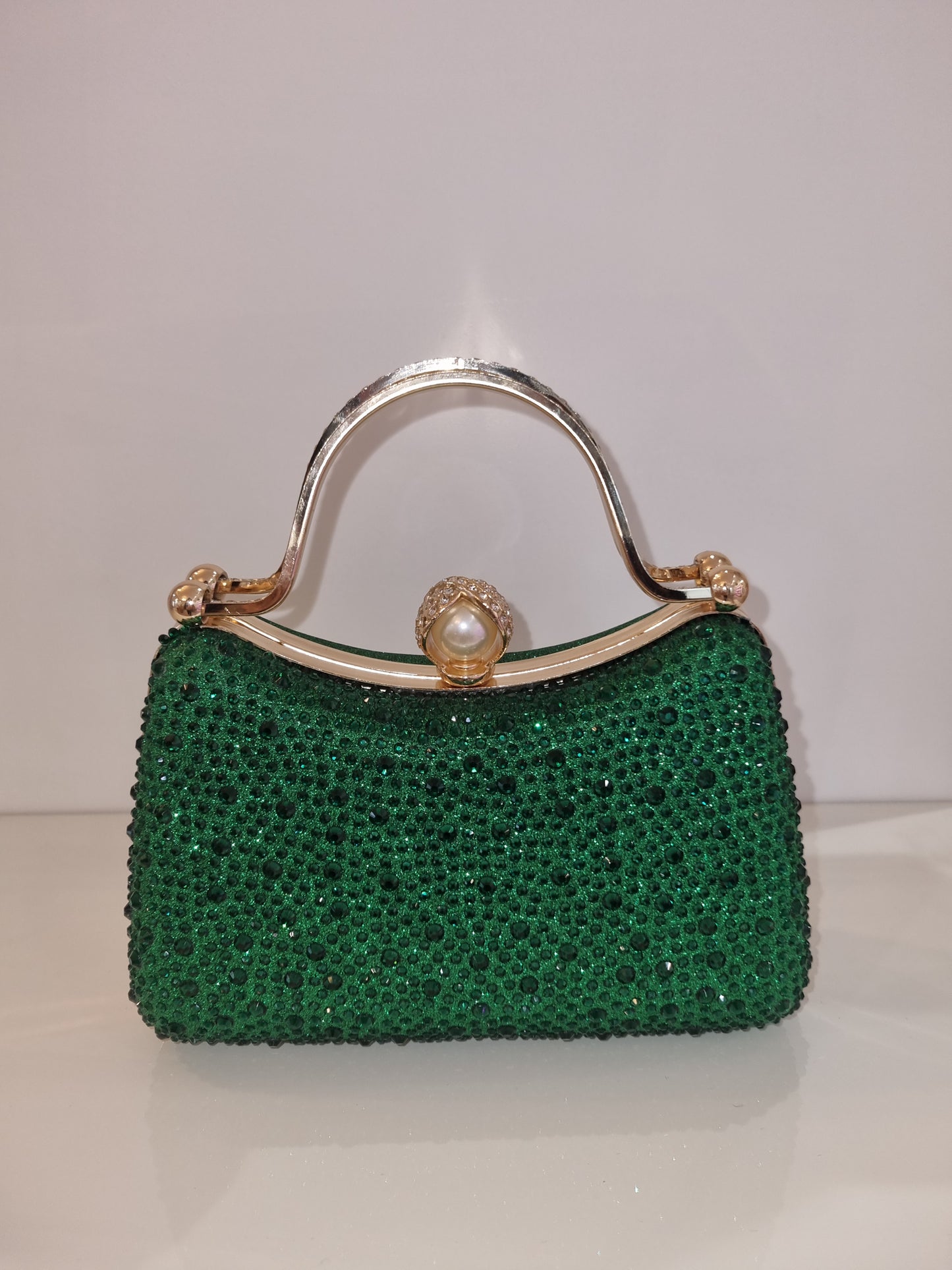 Diamante bag in Green