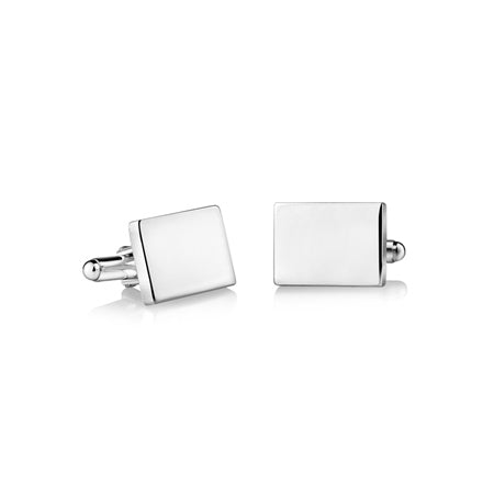 Newbridge Silverware SP Rectangular Cufflinks