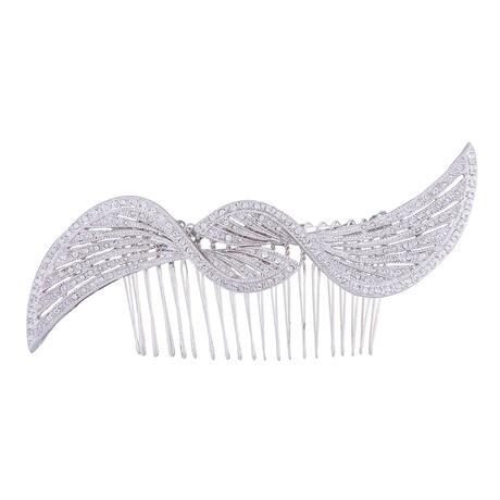 Azure Luxe Double Swirl Comb