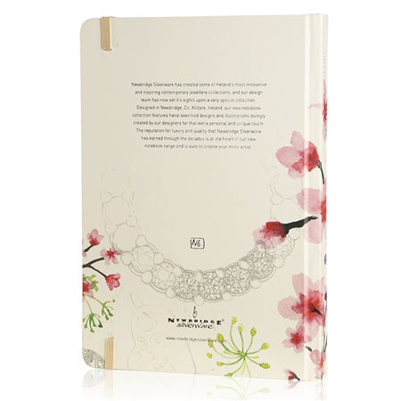 Newbridge Silverware Style is Art Floral Hardback Notebook