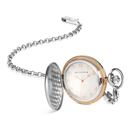 Newbridge Silverware Two Tone Pocket Watch