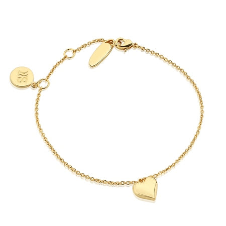 Newbridge Silverware Bracelet with Heart – Everly