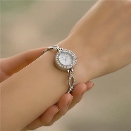 Newbridge Silverware Ladies Watch Link Bracelet Double Clasp