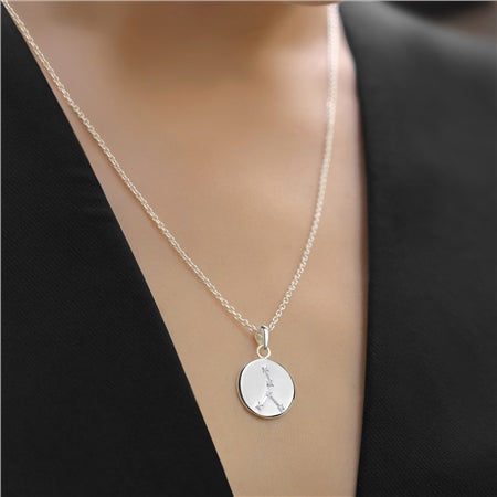 Newbridge Silverware Zodiac pendant Cancer