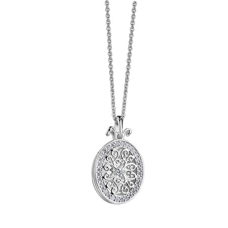 Newbridge Silverware Triple Pendant Locket