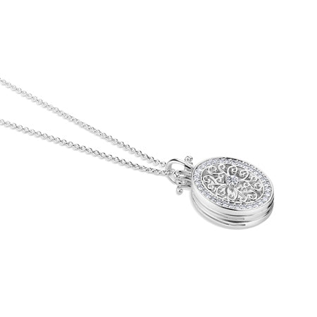 Newbridge Silverware Triple Pendant Locket