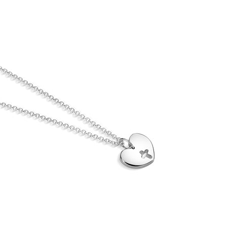 Newbridge Silverware Heart Pendant with Cross