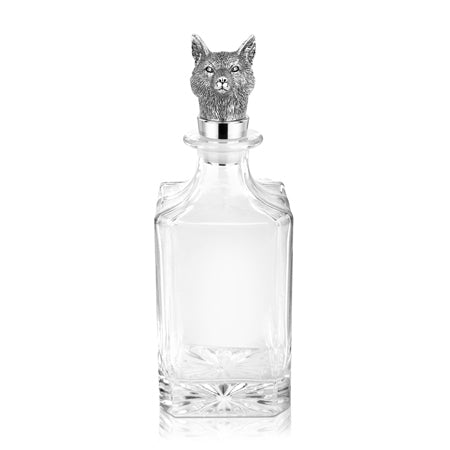 Newbridge Silverware Fox Head Decanter