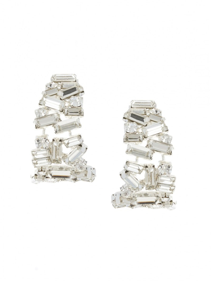 NC-1326 Earrings Silver - everly-acbf