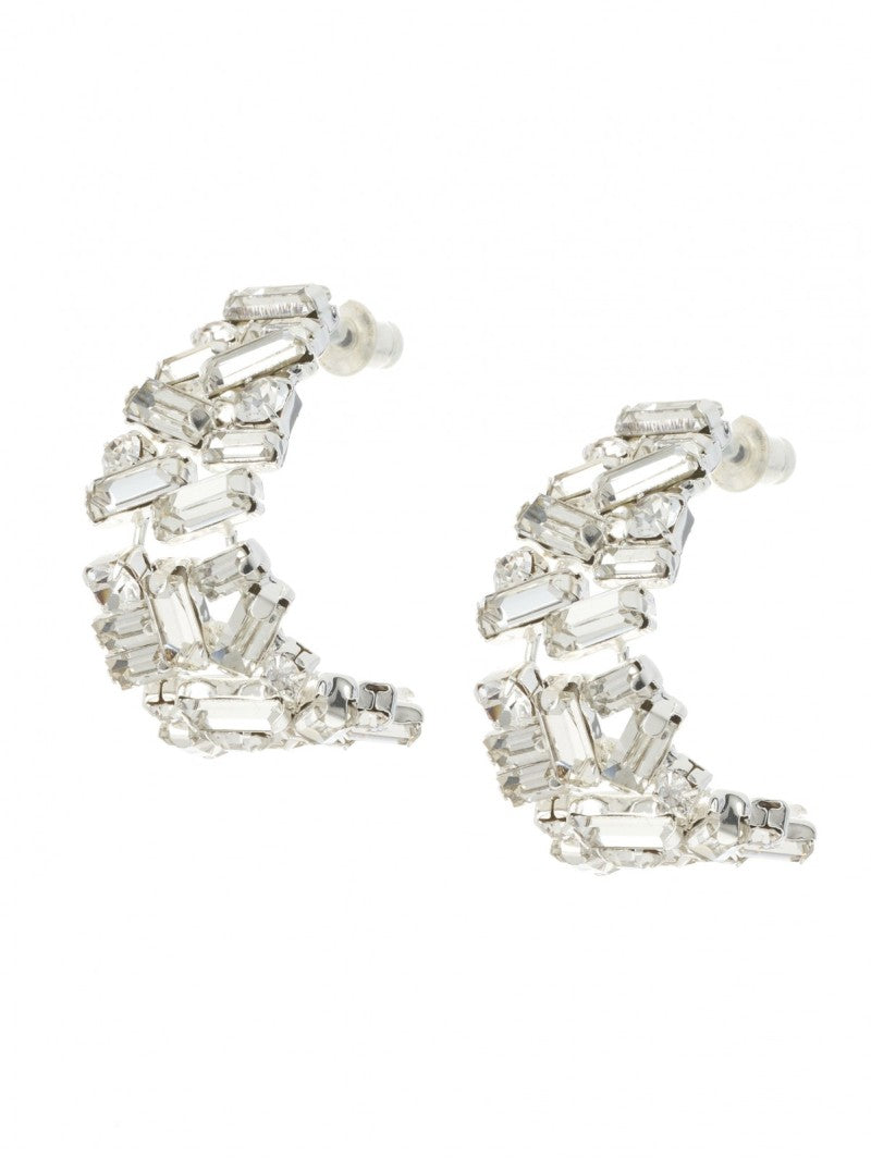 NC-1326 Earrings Silver - everly-acbf