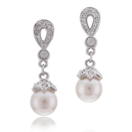 Azure Ebony Bridal Earrings - everly-acbf