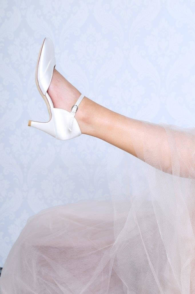 Perfect Bridal Elsa Satin Bridal and Occasionwear Shoes - everly-acbf