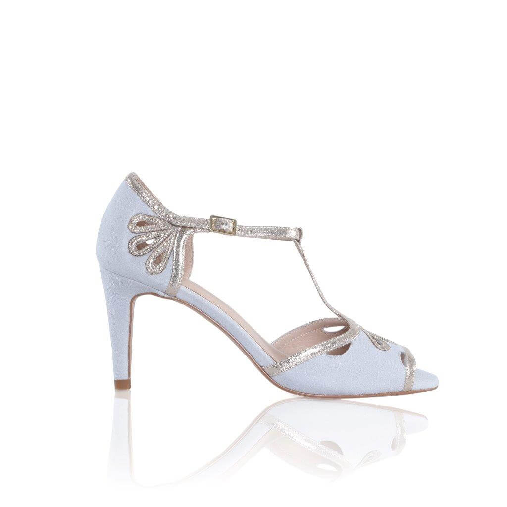 Perfect Bridal Esme Bridal and Occasionwear Shoes Pearl Grey - everly-acbf