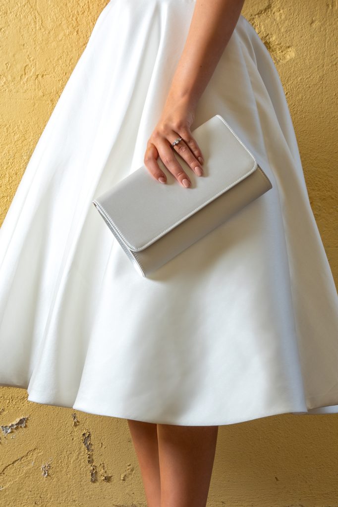 EVIE-DE Satin Clutch Bag