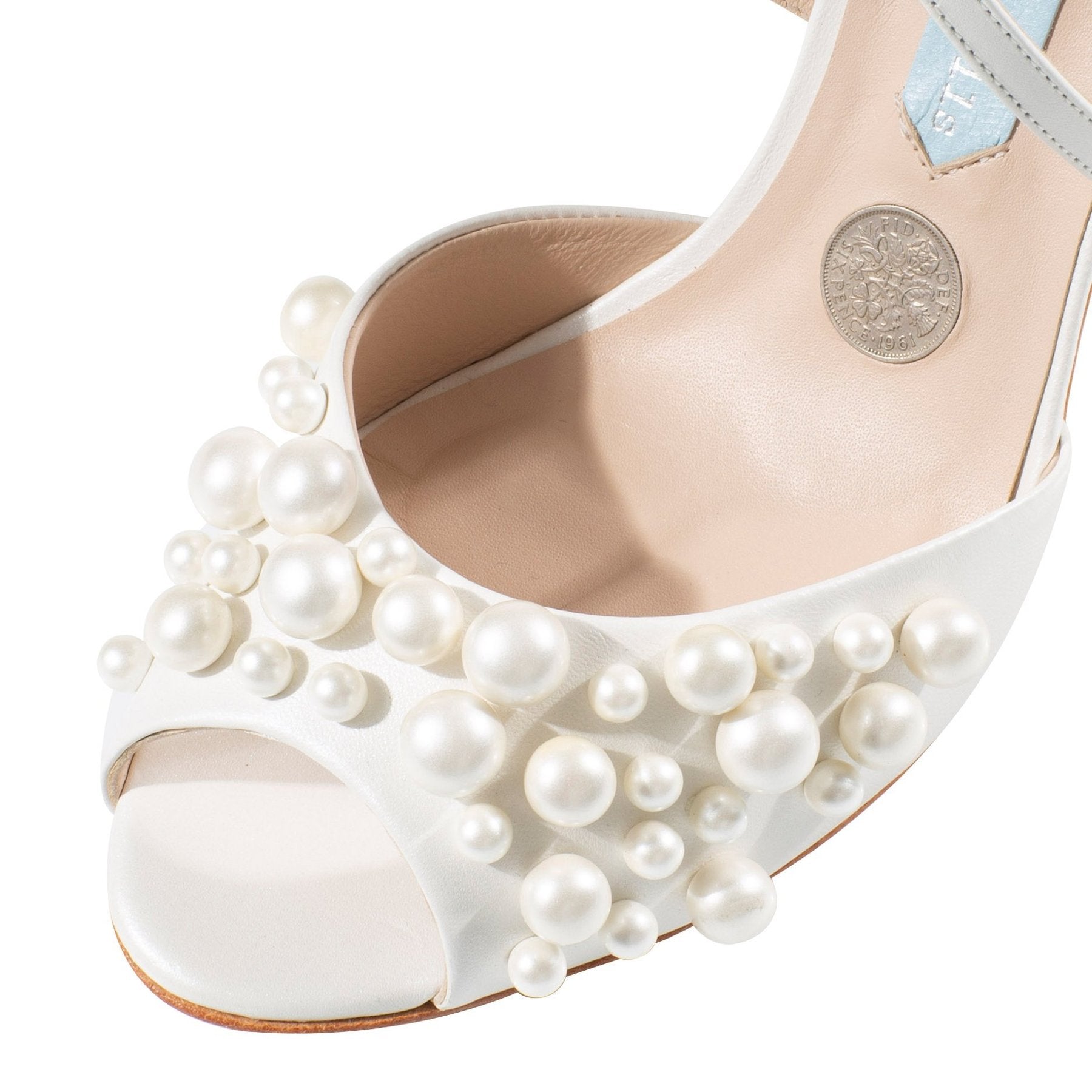 Charlotte Mills Henrietta Bridal and Occasionwear Shoes Pearl - everly-acbf
